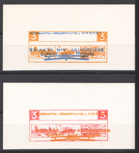 United Kingdom Provincial Airways (Inverted Center, Print Error)
