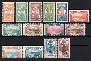 1922-30 Martinique, French Colonies (CV $20)