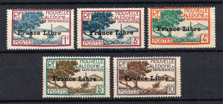 1941 New Caledonia, French Colonies (CV $30)