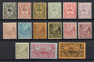 1905-07 New Caledonia, French Colonies (CV $30, MNH/MLH)