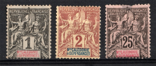 1892 New Caledonia, French Colonies (CV $10)
