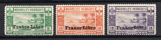 1941 New Hebrides, French Colonies (CV $10, MNH)
