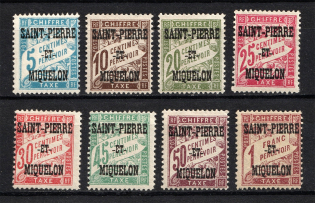 1925-27 St. Pierre & Miquelon, French Colonies (CV $15)