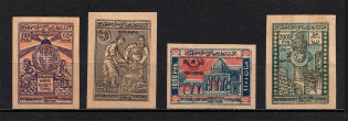 1921 Azerbaijan, Russia Civil War (SHIFTED Background, Print Error)