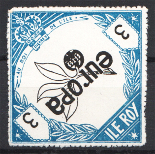 1965 France Roy (Inverted Center, Print Error, MNH)