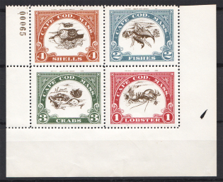 1973 USA Cape God (Inverted Centers, Print Error, MNH)