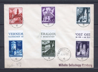 1940 General Government cover to Hamburg