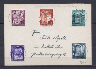 1941 General Government cover with full set stamps