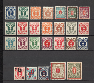 1922-23 Germany Danzig Gdansk (Full Sets)