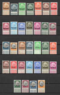 1940 Germany Occupation of Lorraine and Alsace (Full Sets)
