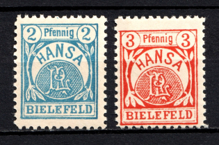 1899 Bielefeld Courier Post, Germany (CV $30)