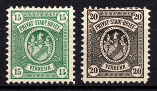 1896 Fuerth Courier Post, Germany (CV $40)