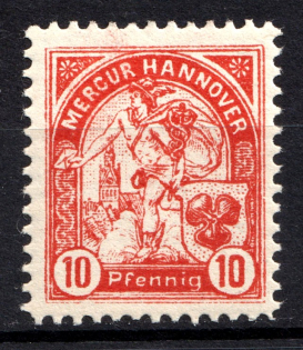 1895 Hannover Courier Post, Germany (CV $15)