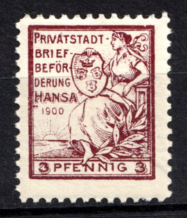 1899 Konigsberg Courier Post, Germany (Full Set, CV $15)