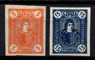 1894 Leipzig Courier Post, Germany (CV $105)