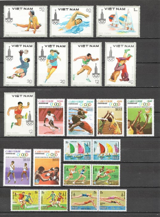 Sport Collection Stamps+Blocks (Full Sets, MNH)