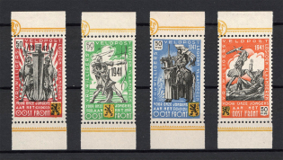 1941 Reich Belgian Legion, Germany (Full Set, CV $150, MNH)