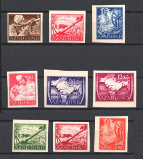 1943 Reich Indian Legion, Germany (CV $65, MNH)