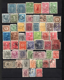 Austria Greece (Group of Stamps, Canceled)