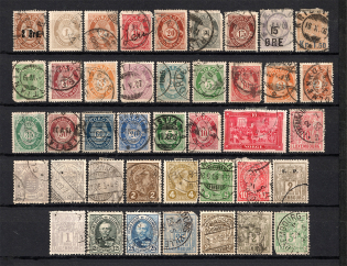 1872-1908 Norway Luxembourg (Group of Stamps, Canceled)