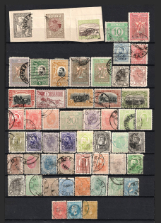 1872-1909 Romania (Group of Stamps, Canceled)