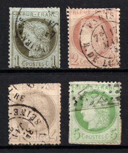 1871-73 France (CV $90, Canceled)