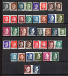 1941-43 Germany Occupation of Ukraine and Ostland (Full Sets, MNH/MH)