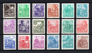 1953 German Democratic Republic, Germany (Full Set, CV $325, MNH)