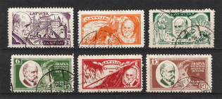 1930 Latvia (Full Set, Canceled, CV $155)