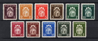 1940 Latvia (Full Set, CV $20, MNH)