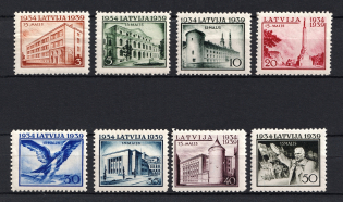 1939 Latvia (Full Set, CV $25, MH/MNH)