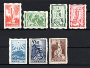 1937 Latvia (Full Set, CV $15, MNH)