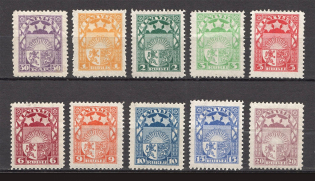 1921-22 Latvia (Full Set, CV $45)