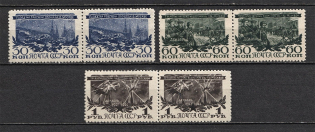 1945 3rd Anniversary of the Victory Moscow, Soviet Union USSR (Pairs, Full Set, MNH)
