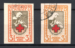 1921-22 2.5M/3.5M Estonia (Different Printing, Canceled)