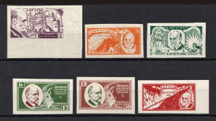1930 Latvia (Imperforated, Full Set, CV $170, MNH/MH)