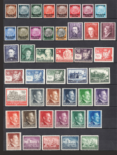 1939-43 General Government, Germany (2 Scans, Full Sets, CV $35)