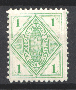 1891 1k Pskov Zemstvo, Russia (Schmidt #11)