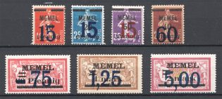1921-22 Memel Germany (Full Sets)
