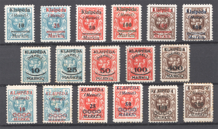 1923 Klaipeda Memel Germany (Full Sets)