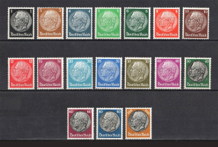 1933-36 Third Reich, Germany (Full Set, CV $100, MNH)
