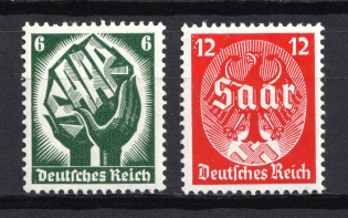 1934 Third Reich, Germany (Full Set, CV $120, MNH)