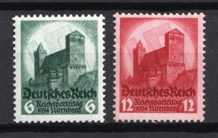 1934 Third Reich, Germany (Full Set, CV $110, MNH)