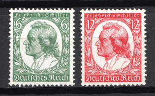 1934 Third Reich, Germany (Full Set, CV $140, MNH)