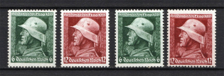 1935 Third Reich, Germany (Horizontal+Vertical Gum, Full Set, CV $130, MNH)