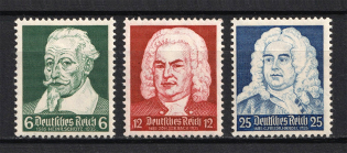 1935 Third Reich, Germany (Full Set, CV $40, MNH)