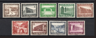 1936 Third Reich, Germany (Full Set, CV $100, MNH)