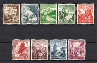 1938 Third Reich, Germany (Full Set, CV $130, MNH)