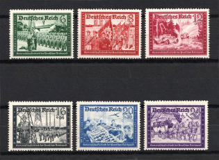 1941 Third Reich, Germany (Full Set, CV $80, MNH)