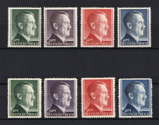 1942-44 Third Reich, Germany (Perf. 12,5+14, Full Set, CV $90, MNH)
